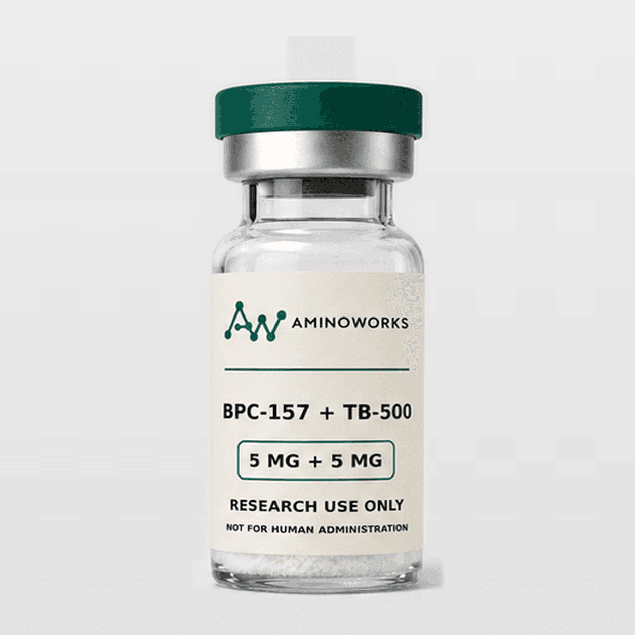 BPC-157 + TB-500 5 MG + 5 MG AminoWorks vial